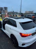 Audi A3 40TFSI e Business edition Panoramadak S line, Auto's, Stof, Euro 6, 4 cilinders, Wit