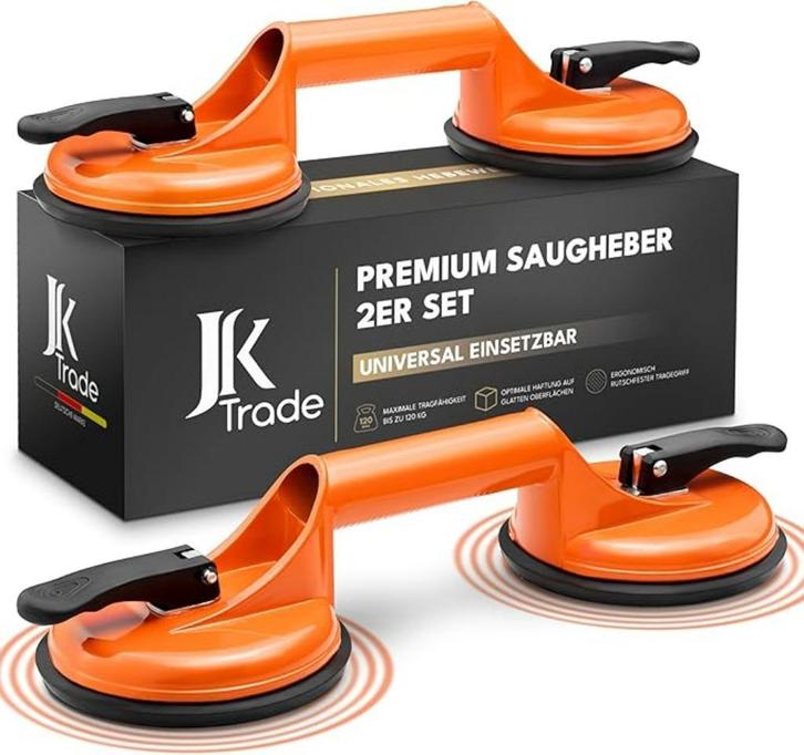 GLASDRAGER   ZUIGNAP, Doe-het-zelf en Bouw, Glas en Ramen, Zo goed als nieuw, Ophalen