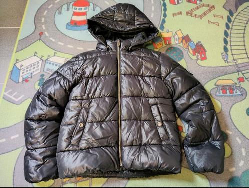 Hippe zwarte jas Cars jeans mt 134/140 in uitstekende staat, Kinderen en Baby's, Kinderkleding | Maat 134, Zo goed als nieuw, Meisje