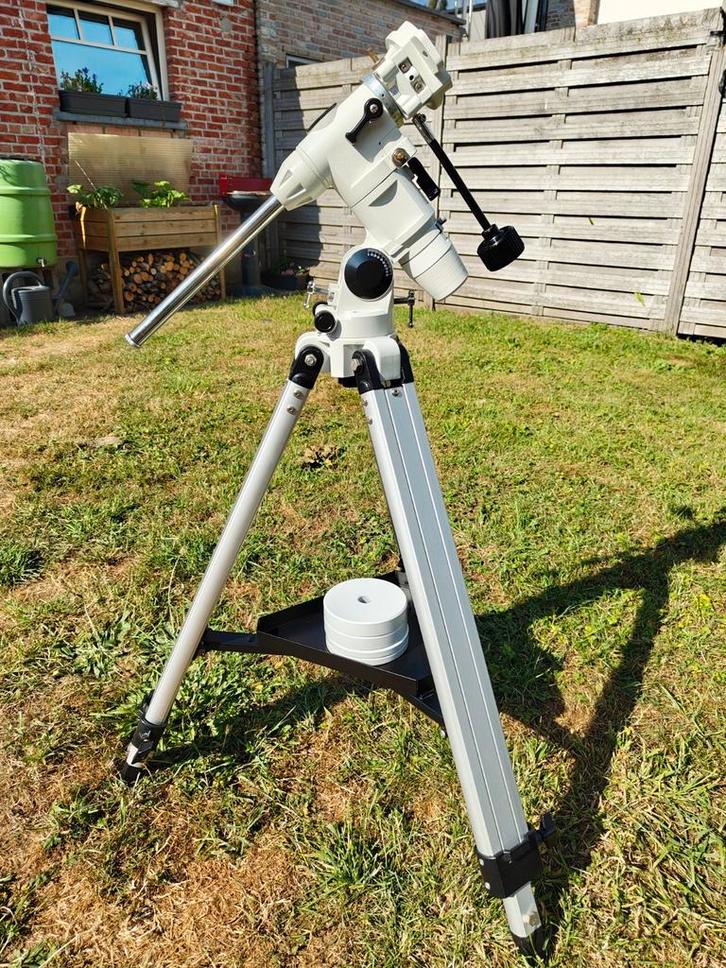 Skywatcher EQ3-2 montering, Audio, Tv en Foto, Optische apparatuur | Telescopen, Zo goed als nieuw, Ophalen