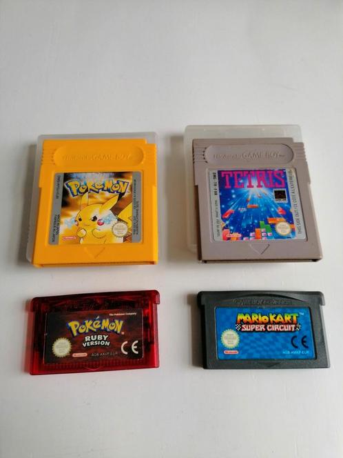 Set van 4 gameboy-spellen, Games en Spelcomputers, Games | Nintendo Game Boy, Zo goed als nieuw, Ophalen of Verzenden