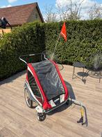 Thule Chariot Captain XL fietskar, Fietsen en Brommers, Fietsaccessoires | Aanhangwagens en Karren, Ophalen, Gebruikt, Opvouwbaar