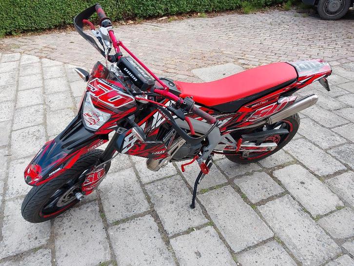 Aprilia SX50 2018 te koop, Fietsen en Brommers, Brommers | Crossbrommers, Zo goed als nieuw, Overige merken, Ophalen