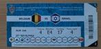 Ticket voetbal België - Israël 13/10/2015, Verzamelen, Ophalen of Verzenden, Gebruikt, Overige typen