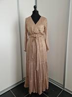 Robe fluide longues manches, dorée - Taille M-L, Vêtements | Femmes, Neuf, Taille 38/40 (M), Enlèvement ou Envoi, Autres couleurs