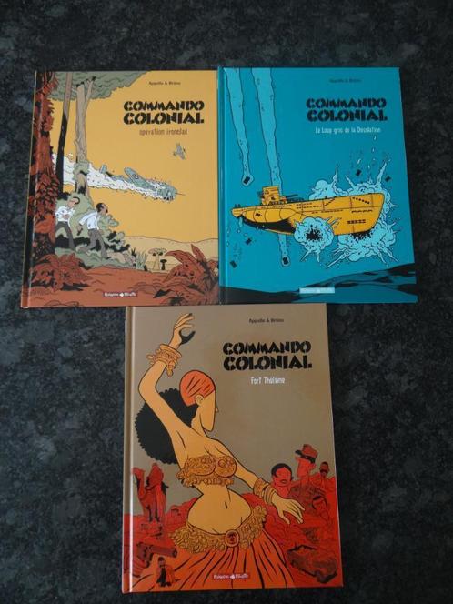 COMMANDO COLONIAL (T1 T2 T3) ; état neuf, Livres, BD, Enlèvement ou Envoi
