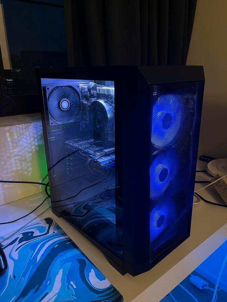 Gaming pc, Computers en Software, Desktop Pc's, Gebruikt, 3 tot 4 Ghz, SSD, 16 GB, Met videokaart, Gaming, Virtual Reality, Ophalen of Verzenden