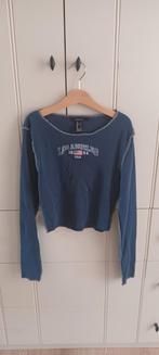 Blauw T-shirt let lange mouwen., Vêtements | Femmes, Homewear, Taille 36 (S), Comme neuf, Enlèvement, Forever 21