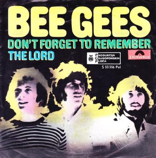 7"  Bee Gees ‎– Don't Forget To Remember, CD & DVD, Vinyles Singles, Utilisé, Single, Pop, 7 pouces, Enlèvement ou Envoi