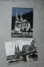 2 oude postkaarten Keulen, Gelopen, Duitsland, Ophalen of Verzenden