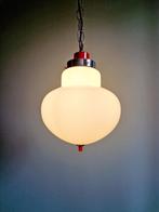 Space Age hanglamp in witte opaline, Massive, 1970, Antiek en Kunst, Ophalen of Verzenden