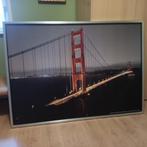 Golden Gate bridge , print , vraagprijs 50 €, Ophalen, 125 cm of meer, 75 cm of meer, Print