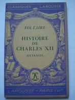 3. Voltaire Histoire de Charles XII (extraits) Classiques La, Livres, Comme neuf, François Marie Arouet, Europe autre, Envoi