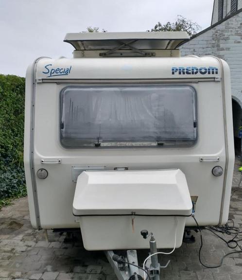 Predom caravan n126, Caravans en Kamperen, Caravans, Particulier, tot en met 2, 500 - 750 kg, Predom, Ophalen