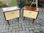 2 vintage nachtkastjes, Enlèvement, Comme neuf