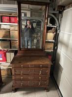 antiek kast met spiegel, Antiek en Kunst, Antiek | Meubels | Kasten, Ophalen