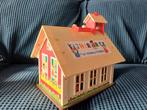 Vintage fisher price schooltje met toebehoren !, Kinderen en Baby's, Speelgoed | Fisher-Price, Ophalen, Zo goed als nieuw