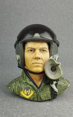 BOSSONS Ceramic USAF Pilot Head, Verzamelen, Militaria | Algemeen, Verzenden, Luchtmacht, Miniatuur of Beeldje