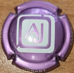 Capsule Champagne Abel JOBART Violet & blanc nr.16c, Enlèvement ou Envoi, Neuf, France, Champagne