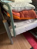 2 metalen 1persoons bedden gratis, Huis en Inrichting, Slaapkamer | Bedden, Ophalen, 100 cm, Eenpersoons, Zo goed als nieuw