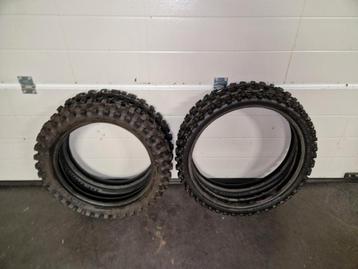 Dunlop Geomax 19 / 16 inch banden 85cc grote wielen beschikbaar voor biedingen