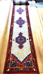Perzische Loper tapijt- 700x70cm (Hamadan) Geknoopt in Iran, Enlèvement