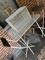 Vintage draadstaal , mand/kooi, Antiek en Kunst, Ophalen