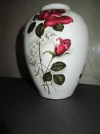 Vintage vaasje van 16 cm Boch Keralux met rozen, Antiek en Kunst, Antiek | Keramiek en Aardewerk, Ophalen of Verzenden