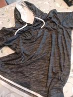 Zwarte t shirt met kap. XXL Jean Pascal., Kleding | Heren, Grote Maten, Zwart, Shirt, Ophalen of Verzenden, Zo goed als nieuw