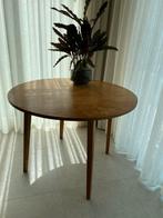Vintage ronde tafel, Huis en Inrichting, Ophalen, Gebruikt