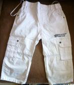 X8.Pantalon en blanc pour garçon de taille 86. Taille ajust, Gebruikt, Ophalen of Verzenden, Jongetje, Broekje