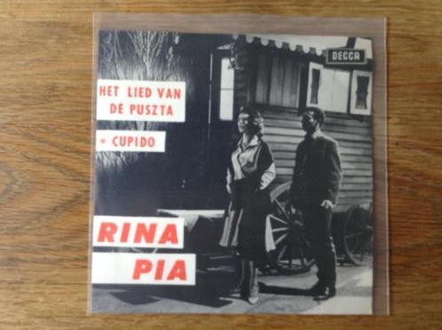 single rina pia, CD & DVD, Vinyles Singles, Single, En néerlandais, 7 pouces, Enlèvement ou Envoi