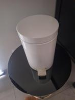Poubelle de salle de bain brabantia, Enlèvement, Utilisé, Blanc, Autres types