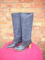 E'Clat  dameslaarzen blauw maat 40, Ophalen of Verzenden, Blauw
