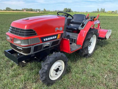 Yanmar F-6 Vierwielaangedreven Minitractor met grondfrees, Zakelijke goederen, Machines en Bouw | Tuin, Park en Bosbouw, Overige typen