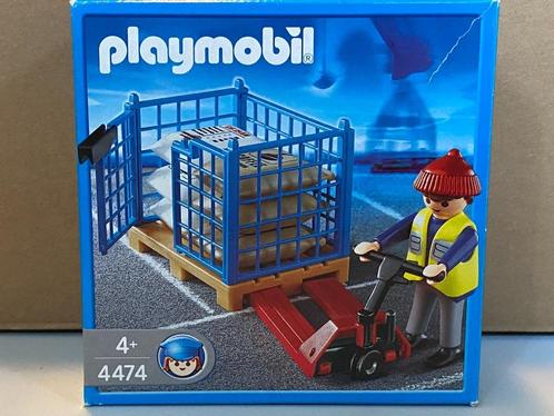 Playmobil Havenarbeider 4474, Kinderen en Baby's, Speelgoed | Playmobil, Zo goed als nieuw, Complete set, Ophalen