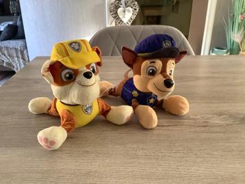 Paw Patrol verschillende pluche characters (15x15 cm) beschikbaar voor biedingen