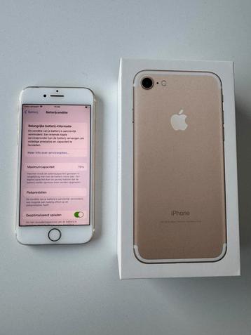 Apple iPhone 7 32GB goud beschikbaar voor biedingen