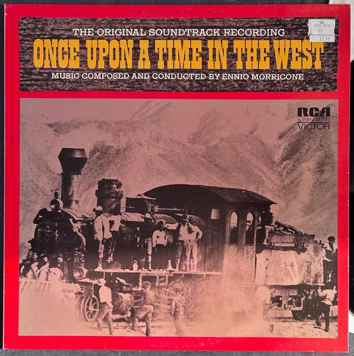 ENNIO MORRICONE - Once upon a time in the West  ( LP ), Cd's en Dvd's, Vinyl | Filmmuziek en Soundtracks, Zo goed als nieuw, 12 inch