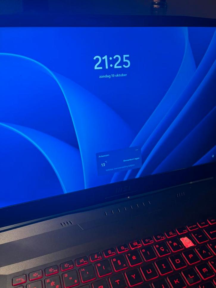 Msi game laptop, Computers en Software, Windows Laptops, Gebruikt, Ophalen