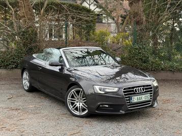 Audi A5 Cabrio 2.0TFSI 230pk Automaat - Full Option !, Autos, Cuir, 140 g/km, Euro 6, Autres couleurs