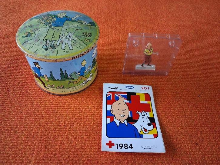 lot  KUIFJE, Verzamelen, Stripfiguren, Gebruikt, Beeldje of Figuurtje, Kuifje, Ophalen of Verzenden