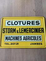 Storm Lemercinier 1951 ongeglazuurde hekwerkplaat, Verzamelen