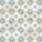 Vintage vloertegels - Peronda FS Blume Blue - 45x45 cm, Doe-het-zelf en Bouw, Verzenden, Nieuw, Bakstenen