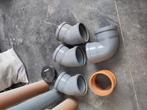 Afvoerstukken 160 MM /buizen 125 mm, Doe-het-zelf en Bouw, Buizen en Afvoer, Ophalen, Zo goed als nieuw