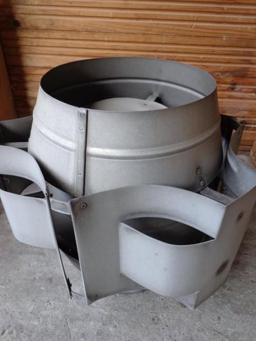 chapeau de cheminée anti-refouleur, Doe-het-zelf en Bouw, Ventilatie en Afzuiging, Gebruikt, Afzuiger, Ophalen of Verzenden