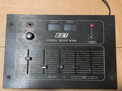 BST mengpaneel mixer 5 kanaals (2 pu’s + 2 line + mic), Muziek en Instrumenten, Mengpanelen, Ophalen of Verzenden