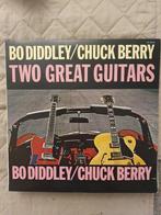 LP - Bo Diddley / Chuck Berry - Two Great Guitars - 1984, Cd's en Dvd's, Vinyl | Rock, Ophalen of Verzenden, Zo goed als nieuw