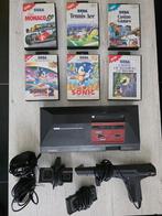 Sega Master System + 6 jeux, Master System, Enlèvement ou Envoi, Utilisé, Avec jeux