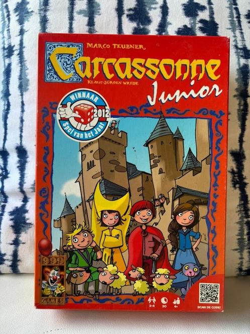 Gezelschapsspel Carcassonne Junior, Hobby en Vrije tijd, Gezelschapsspellen | Overige, Gebruikt, Ophalen of Verzenden
